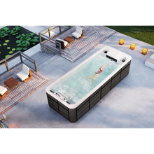 5.8 meter swimming pool constant temperature heating massage integrated endless swimming pool tub